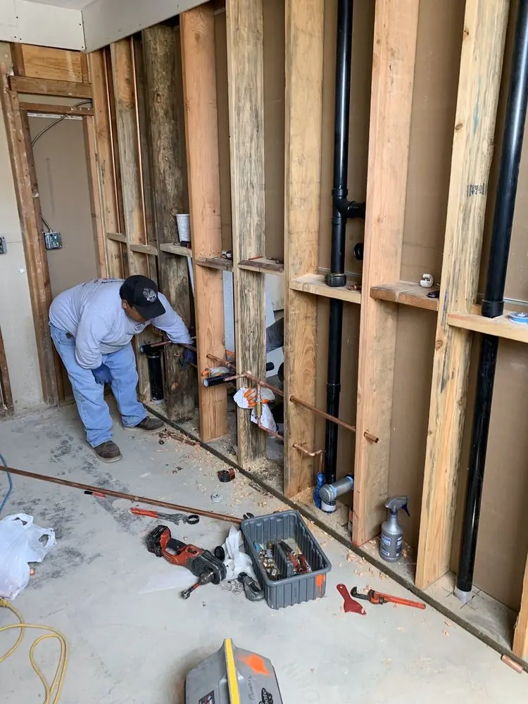 Commercial rough-in plumbing for Gas Line Repair in Porters Neck